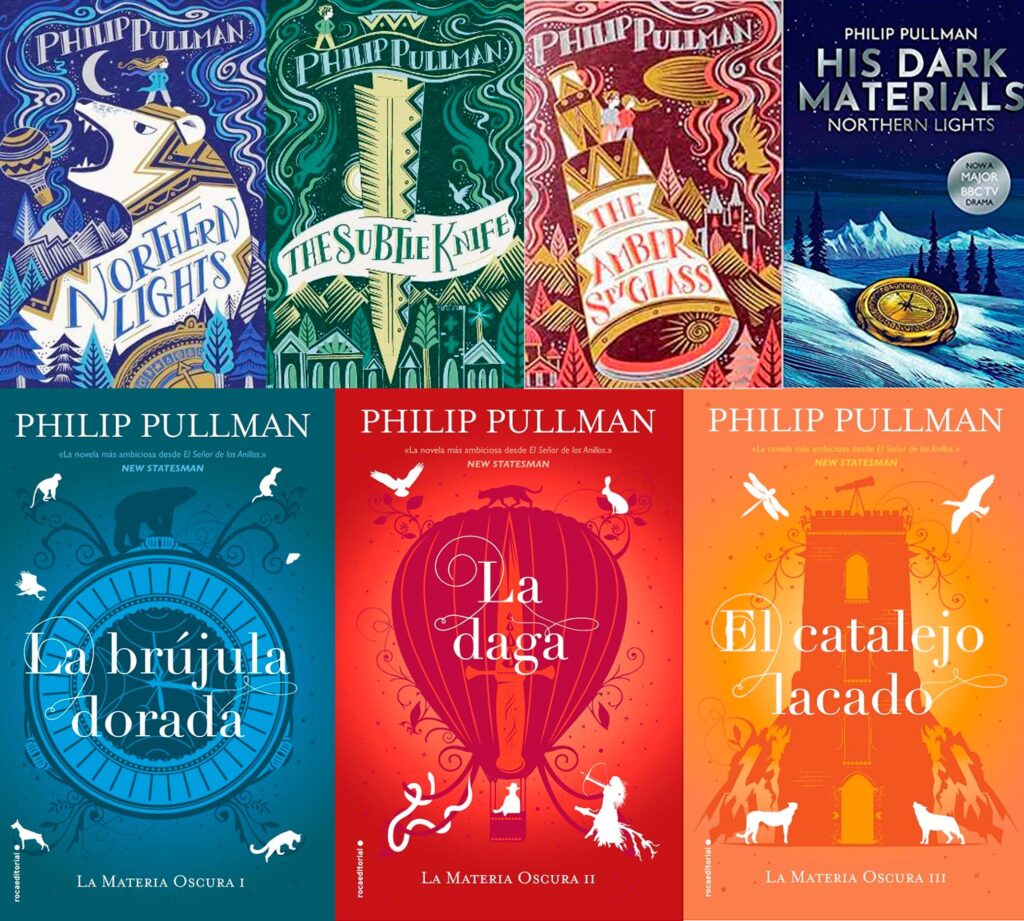 Portadas llamativas phillip pullman