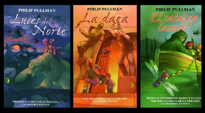Juego de colores en trilogias literarias